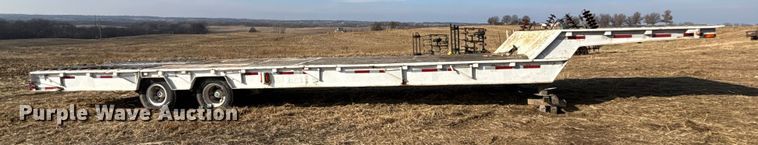 image for item FG1596 1980 Util drop deck equipment trailer