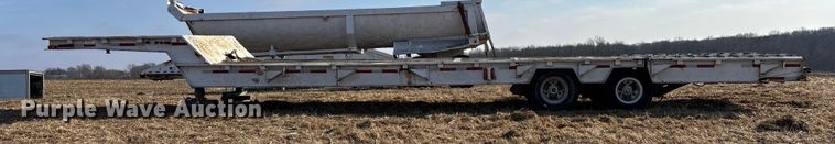 image for item FG1596 1980 Util drop deck equipment trailer
