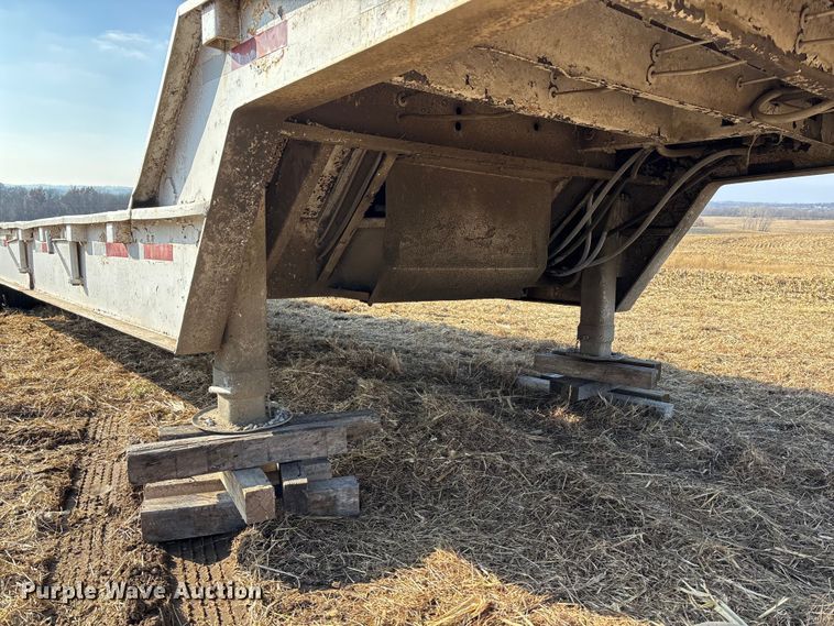 image for item FG1596 1980 Util drop deck equipment trailer