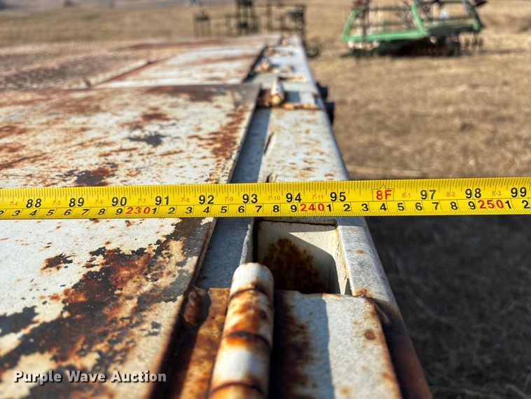 image for item FG1596 1980 Util drop deck equipment trailer