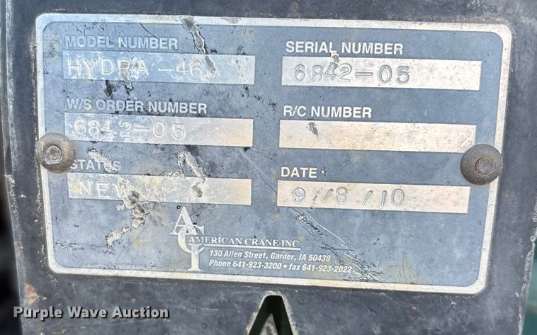 image for item FG1597 2007 International 4200 VT 365 utility / service truck