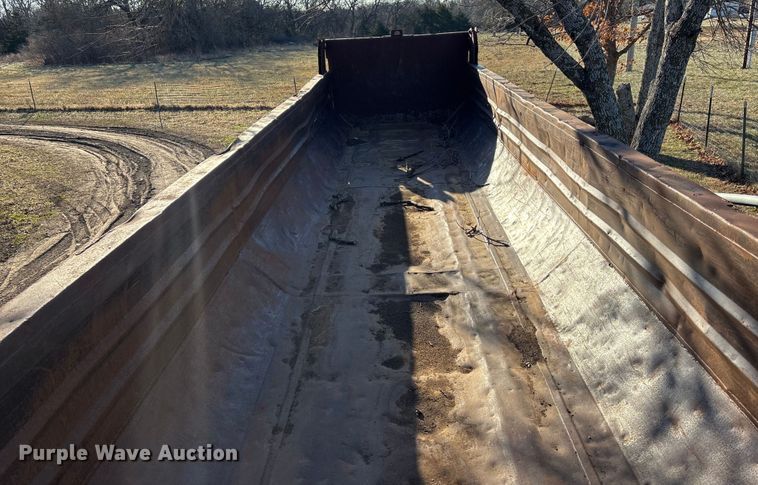 image for item FG1603 1991 Lufkin Dumptrailer end dump trailer