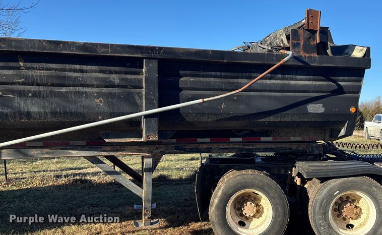 image for item FG1603 1991 Lufkin Dumptrailer end dump trailer
