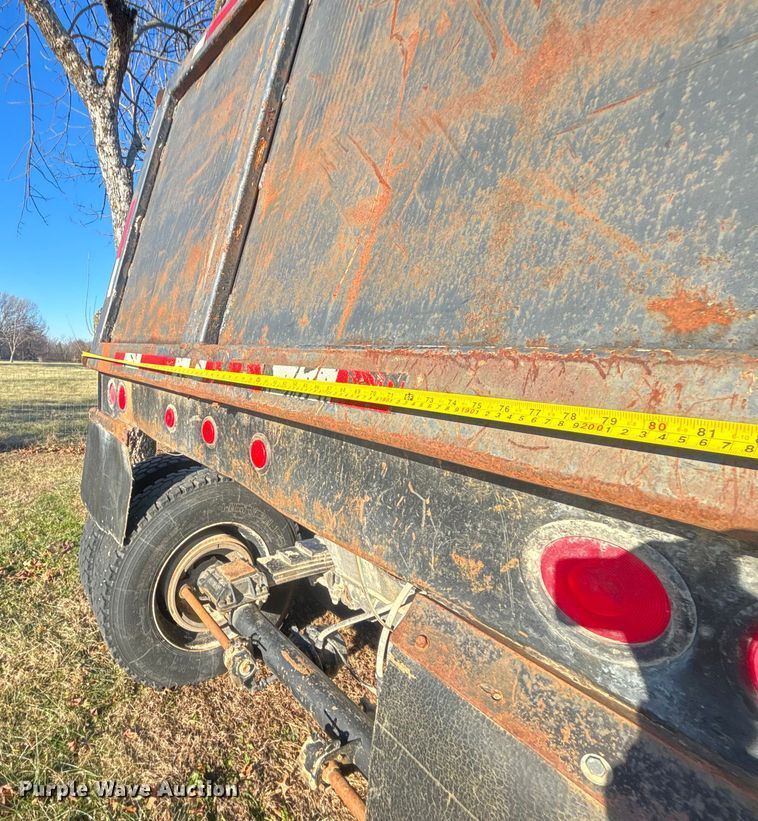 image for item FG1603 1991 Lufkin Dumptrailer end dump trailer