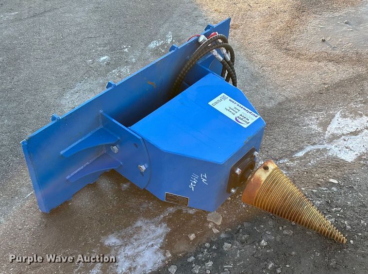 image for item FG1612 2025 GIYI LS43 skid steer spiral log splitter