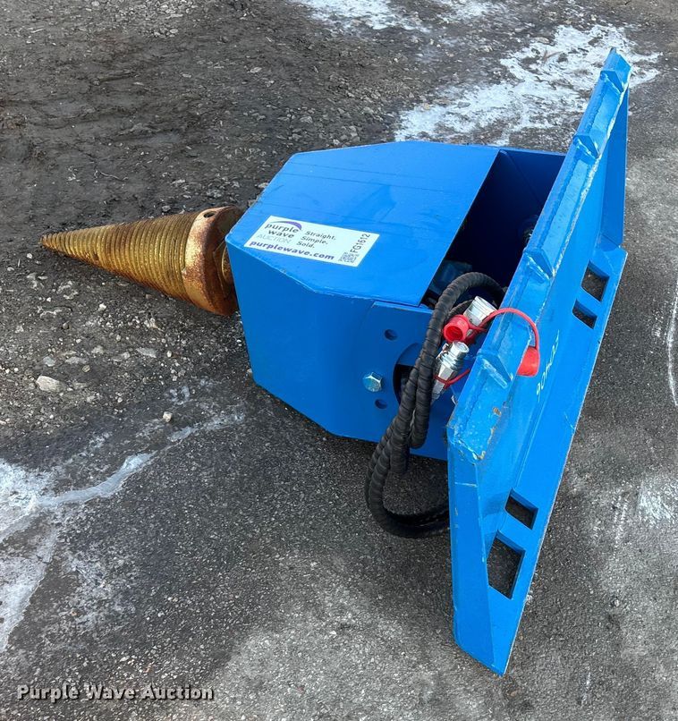 image for item FG1612 2025 GIYI LS43 skid steer spiral log splitter