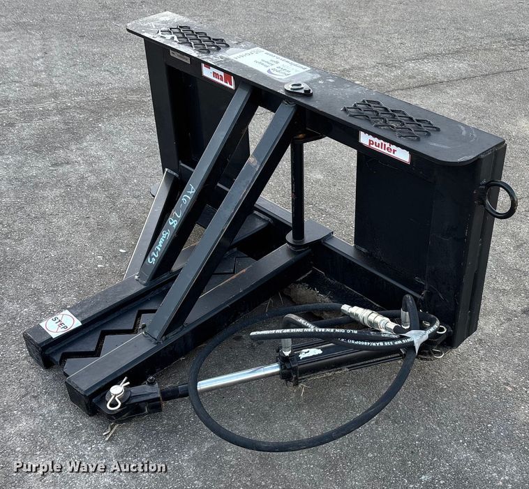 image for item FG1614 2025 Easy Man skid steer post puller