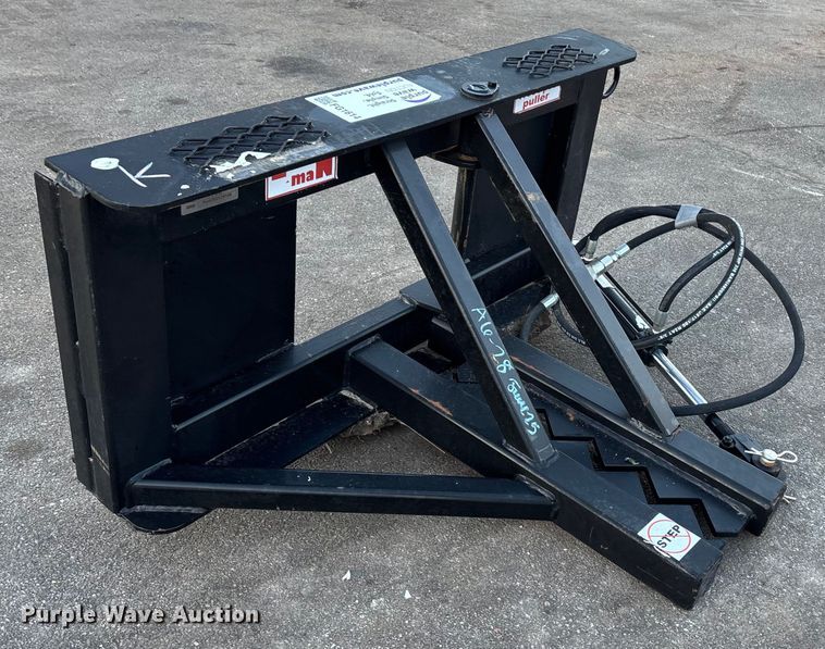 image for item FG1614 2025 Easy Man skid steer post puller