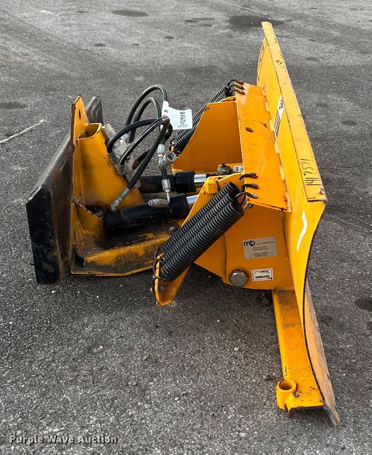 image for item FG1618 skid steer snow plow