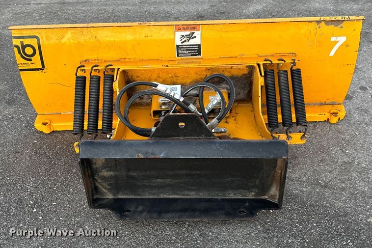 image for item FG1618 skid steer snow plow