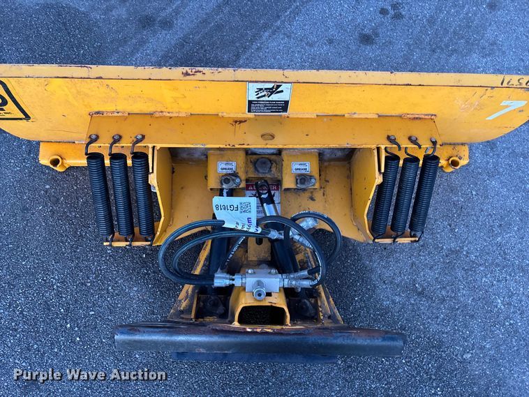 image for item FG1618 skid steer snow plow