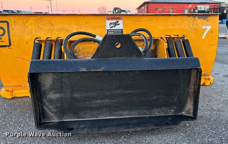image for item FG1618 skid steer snow plow