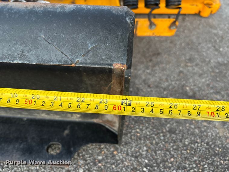 image for item FG1618 skid steer snow plow