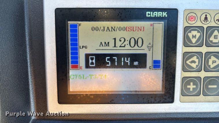 image for item FG1624 Clark C75L forklift