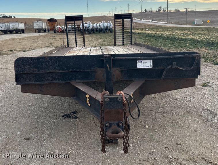 image for item FG1632 2003 Shop built equipment trailer