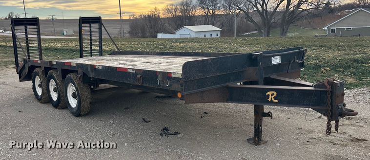 image for item FG1632 2003 Shop built equipment trailer