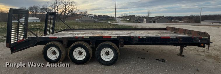 image for item FG1632 2003 Shop built equipment trailer