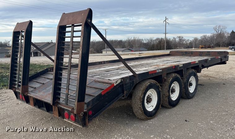 image for item FG1632 2003 Shop built equipment trailer
