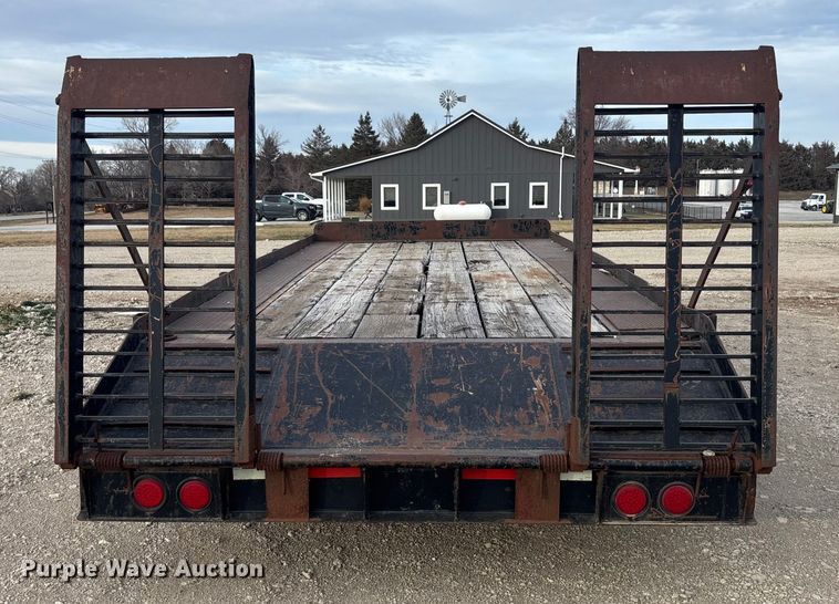image for item FG1632 2003 Shop built equipment trailer