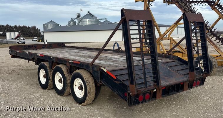 image for item FG1632 2003 Shop built equipment trailer
