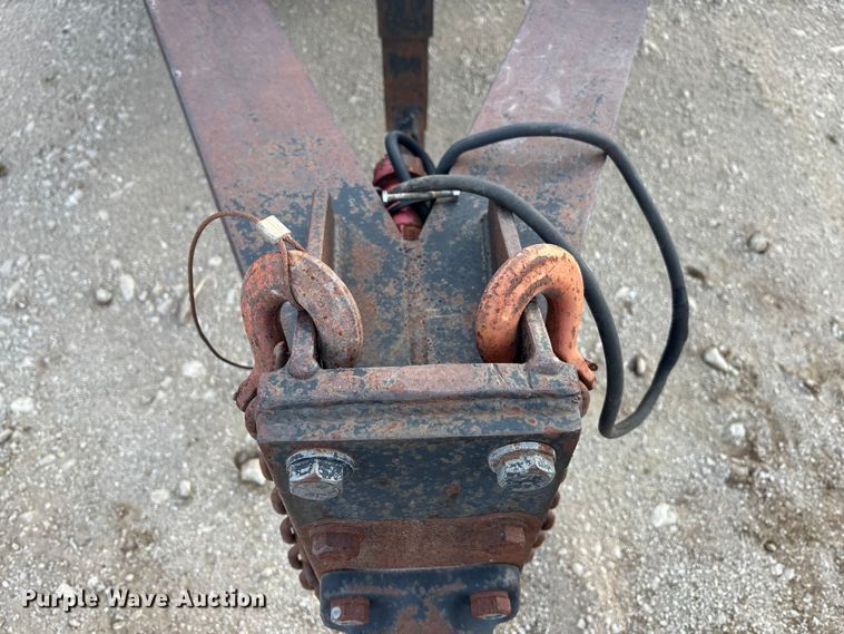 image for item FG1632 2003 Shop built equipment trailer