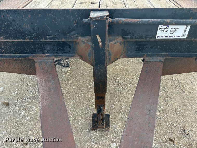 image for item FG1632 2003 Shop built equipment trailer