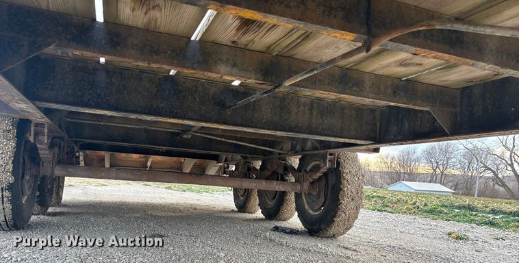 image for item FG1632 2003 Shop built equipment trailer