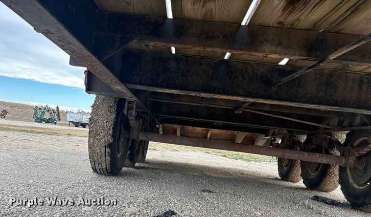 image for item FG1632 2003 Shop built equipment trailer