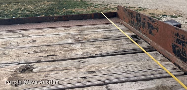 image for item FG1632 2003 Shop built equipment trailer