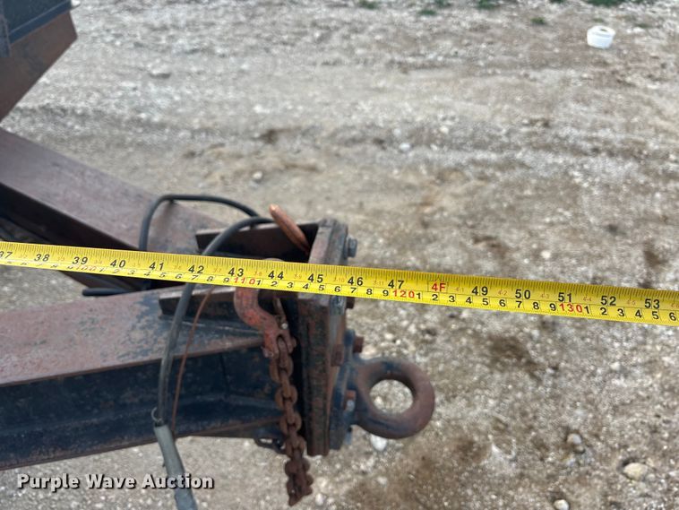 image for item FG1632 2003 Shop built equipment trailer