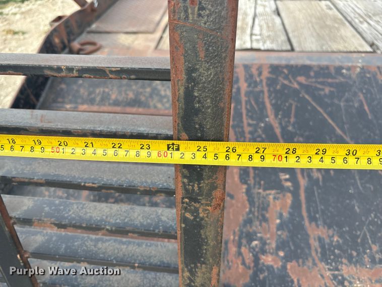 image for item FG1632 2003 Shop built equipment trailer