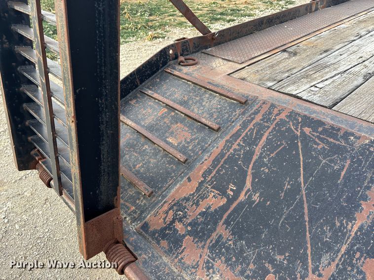 image for item FG1632 2003 Shop built equipment trailer