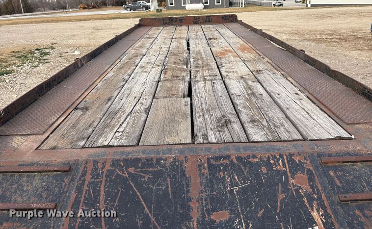 image for item FG1632 2003 Shop built equipment trailer