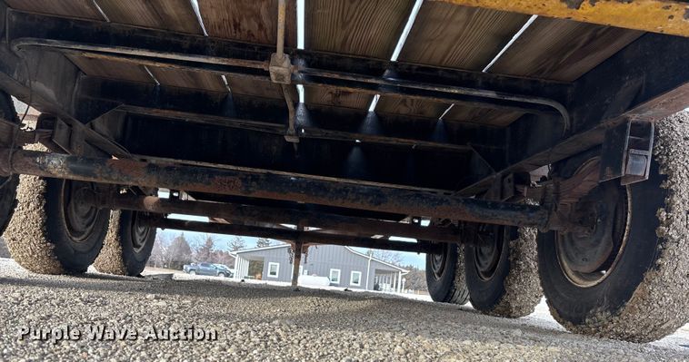 image for item FG1632 2003 Shop built equipment trailer