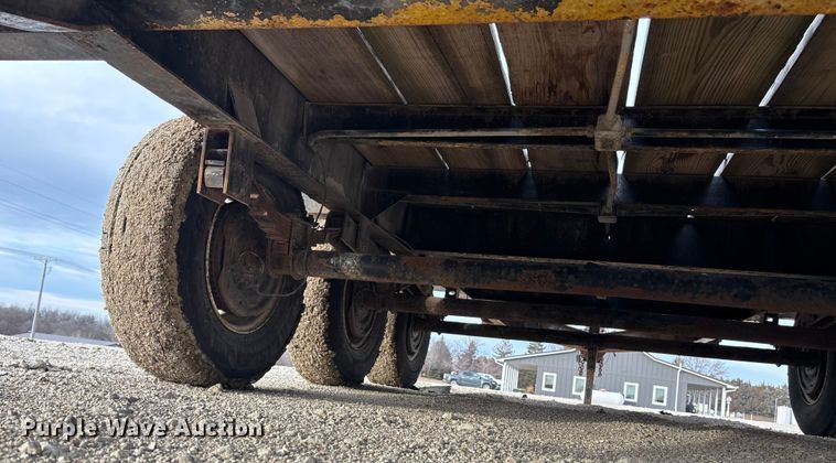 image for item FG1632 2003 Shop built equipment trailer