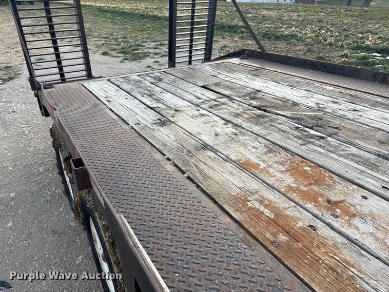 image for item FG1632 2003 Shop built equipment trailer