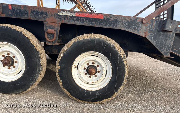 image for item FG1632 2003 Shop built equipment trailer