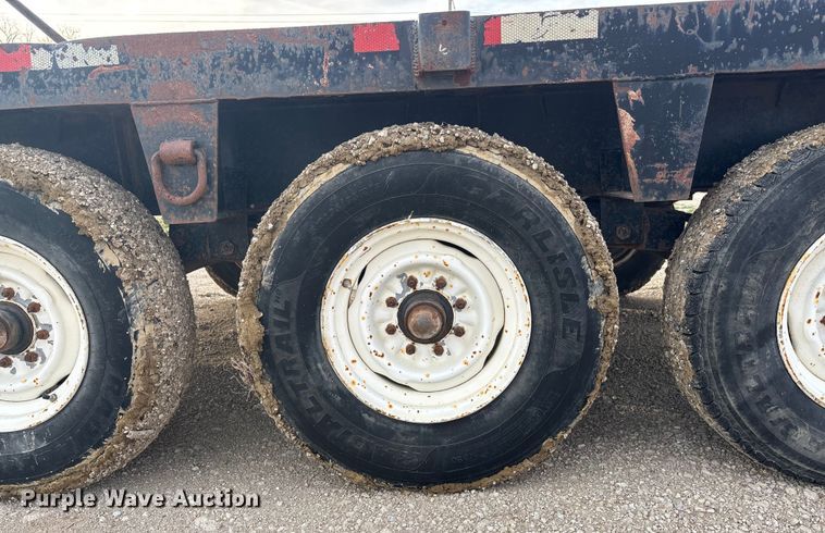 image for item FG1632 2003 Shop built equipment trailer