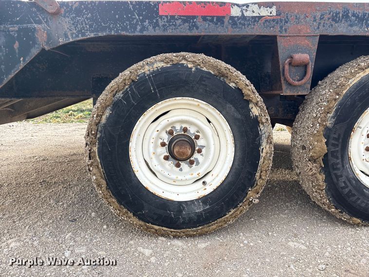 image for item FG1632 2003 Shop built equipment trailer