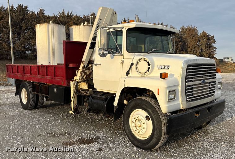 image for item FG1635 1988 Ford LN8000 crane truck