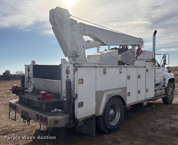 image for item FI0055 1994 GMC TopKick C6500 utility / service truck