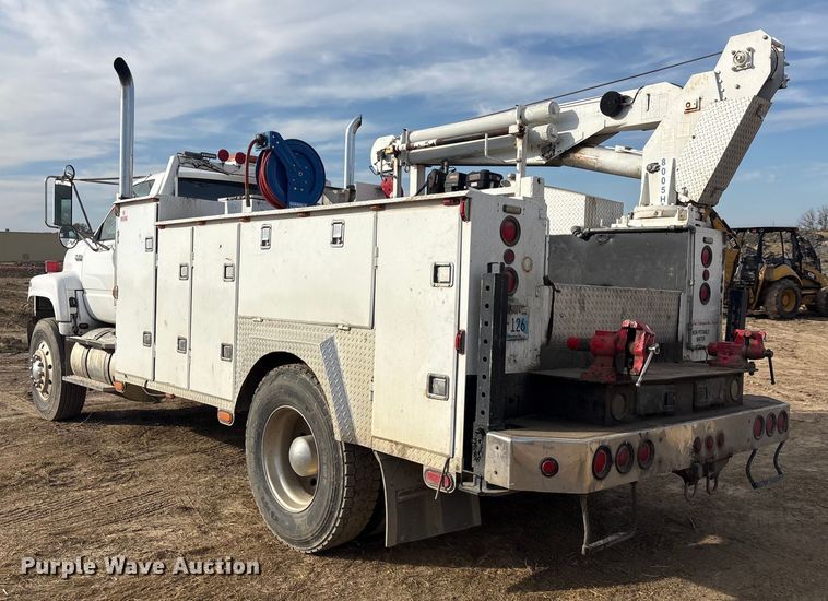 image for item FI0055 1994 GMC TopKick C6500 utility / service truck