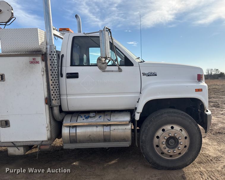 image for item FI0055 1994 GMC TopKick C6500 utility / service truck