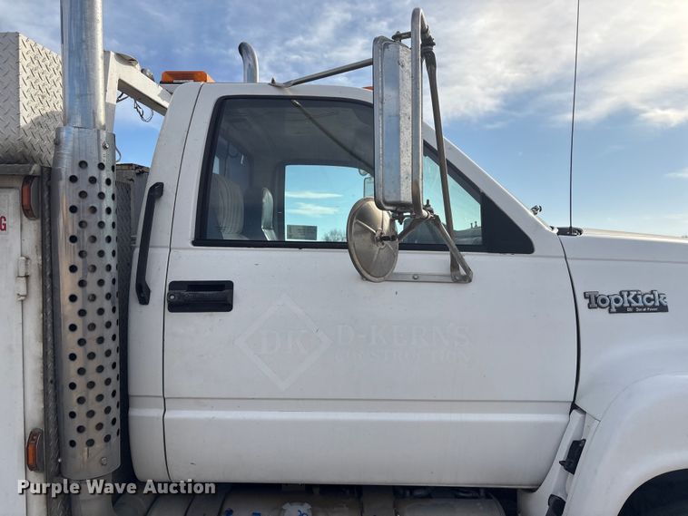 image for item FI0055 1994 GMC TopKick C6500 utility / service truck