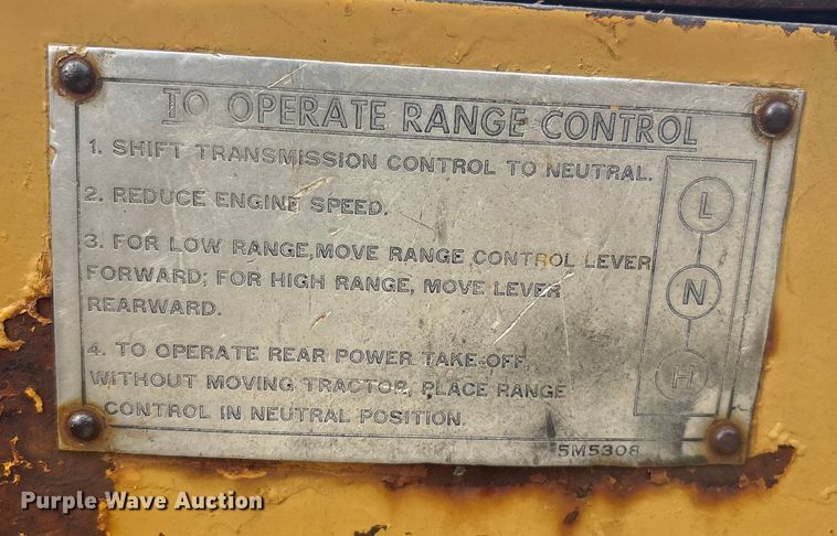 image for item FI0064 Caterpillar 955 H track loader