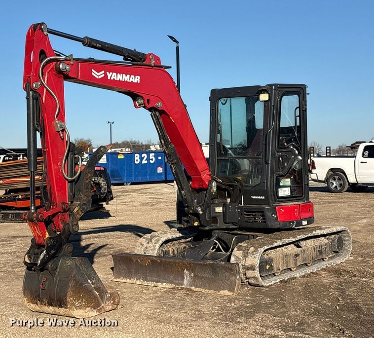 image for item FI0073 Yanmar VIO55-6A mini excavator