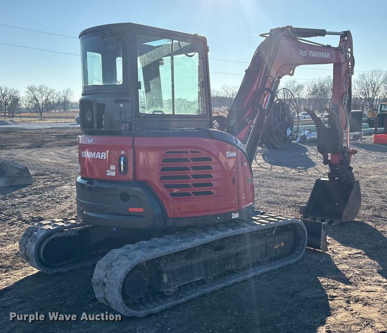 image for item FI0073 Yanmar VIO55-6A mini excavator
