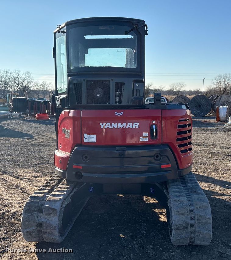 image for item FI0073 Yanmar VIO55-6A mini excavator