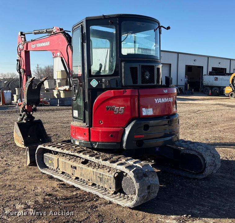 image for item FI0073 Yanmar VIO55-6A mini excavator