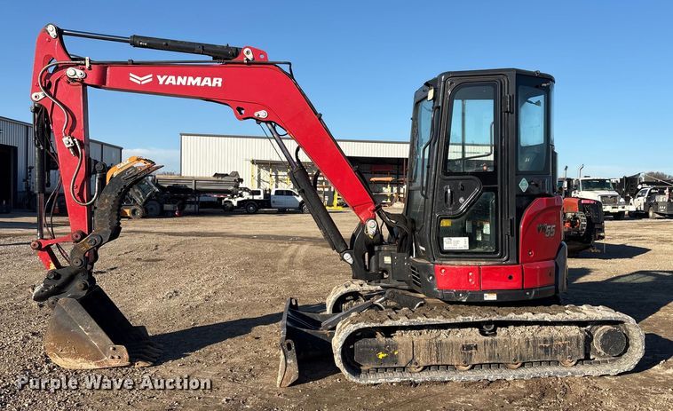 image for item FI0073 Yanmar VIO55-6A mini excavator